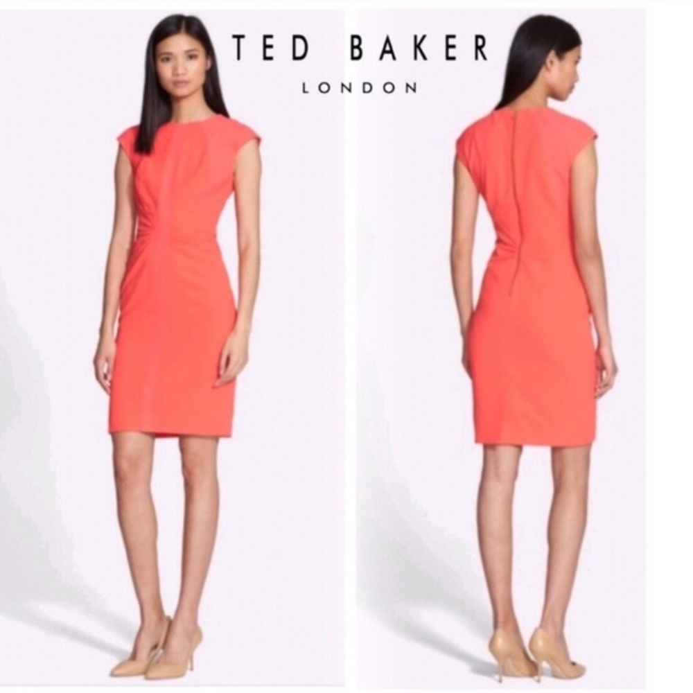 NEW! Ted Baker London 'Acerola' Mesh Body-Con Dress TED SIZE 0/2US